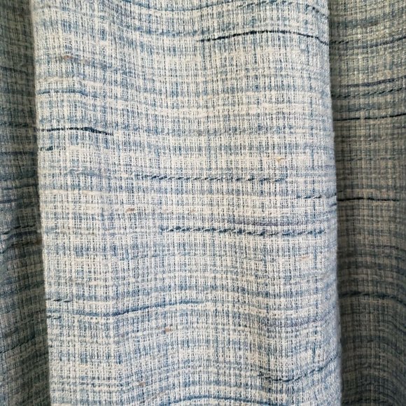Vintage Accents Vtg Jc Penney Curtains 48w X 62l Tweed Print Pinch